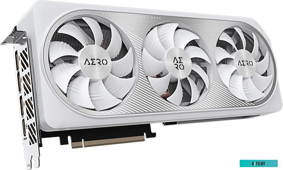 Видеокарта GIGABYTE GeForce RTX 4070 SUPER AERO OC 12G GV-N407SAERO OC-12GD