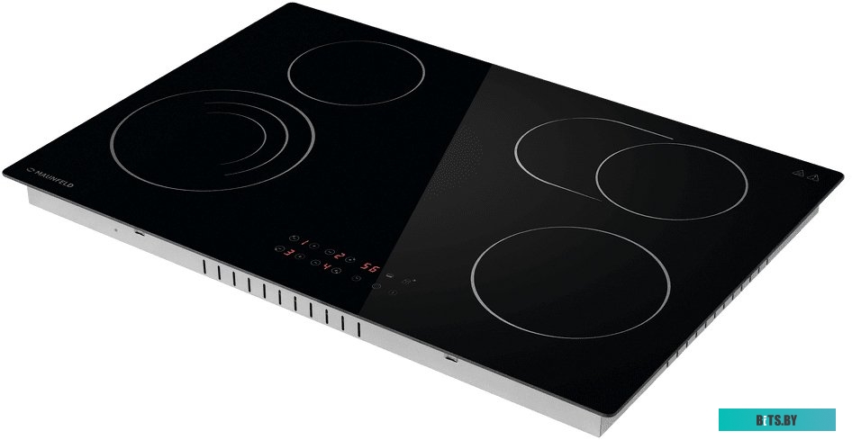 КА-00017391 Электрическая варочная панель MAUNFELD CVCE774SMTBK,  Hi-Light,  независимая,  черный