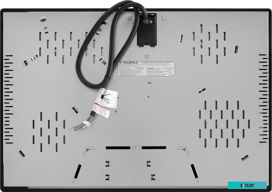 КА-00017391 Электрическая варочная панель MAUNFELD CVCE774SMTBK,  Hi-Light,  независимая,  черный