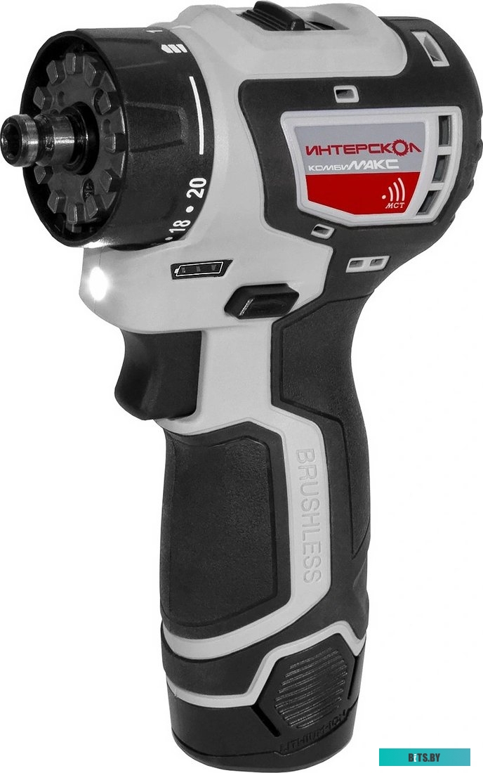 687.2.2.79 Дрель-шуруповерт Интерскол ДА-10/12В 36, 2Ач,  с двумя аккумуляторами [687.2.2.79]