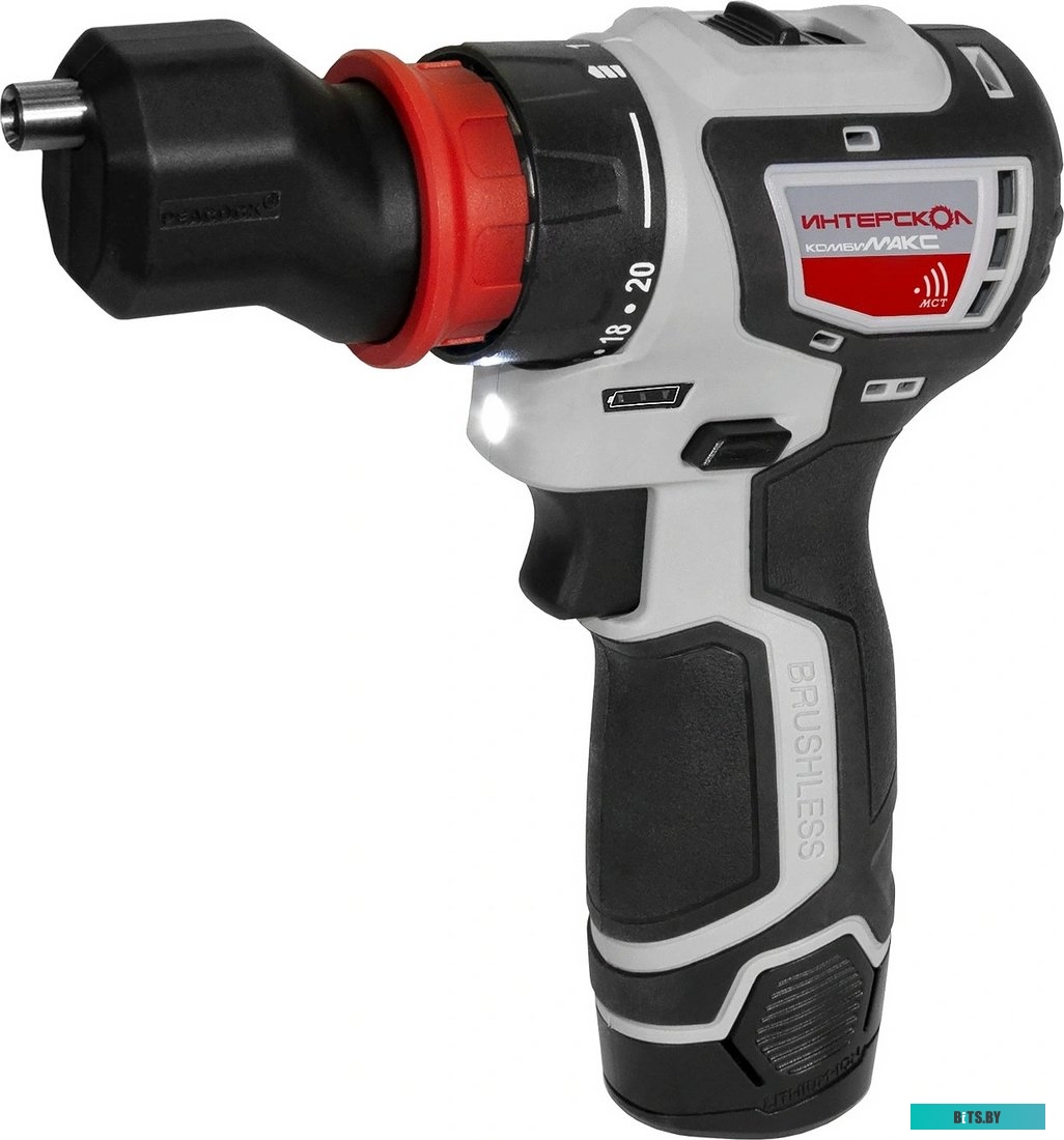 687.2.2.79 Дрель-шуруповерт Интерскол ДА-10/12В 36, 2Ач,  с двумя аккумуляторами [687.2.2.79]