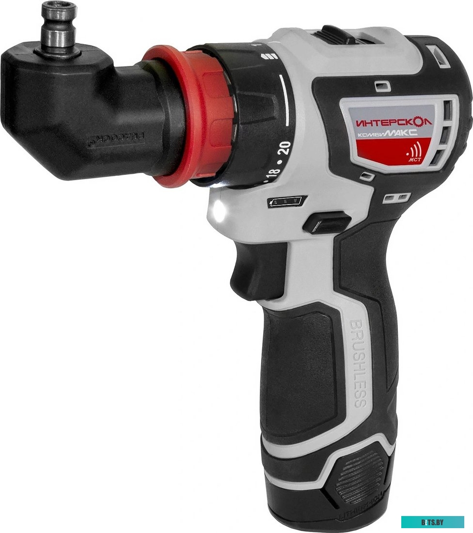 687.2.2.79 Дрель-шуруповерт Интерскол ДА-10/12В 36, 2Ач,  с двумя аккумуляторами [687.2.2.79]