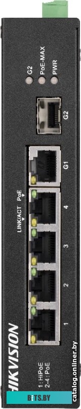 Коммутатор Hikvision DS-3T0306HP-E/HS