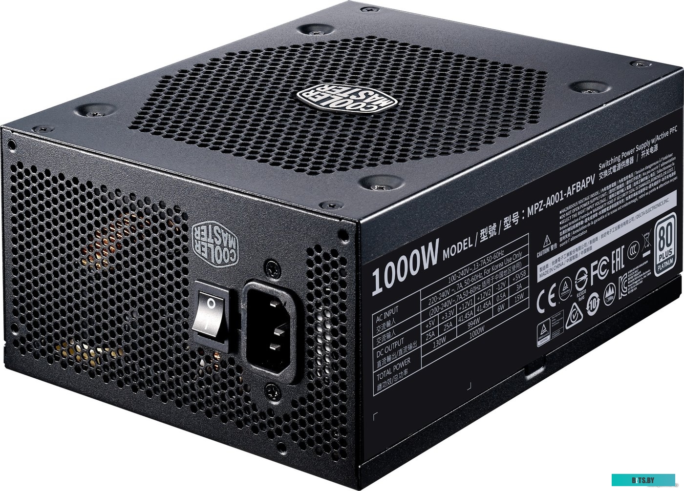 Блок питания Cooler Master V1000 Platinum MPZ-A001-AFBAPV <MPZ-A001-AFBAPV-EU>