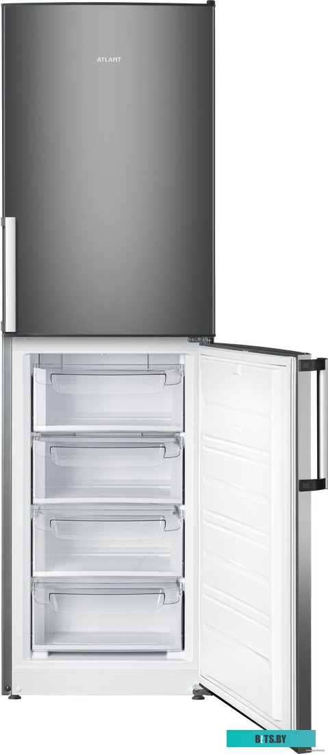 ХМ-4423-060-N МОКРЫЙ АСФАЛЬТ Холодильник-морозильник АТЛАНТ ХМ-4423-060-N МОКРЫЙ АСФАЛЬТ