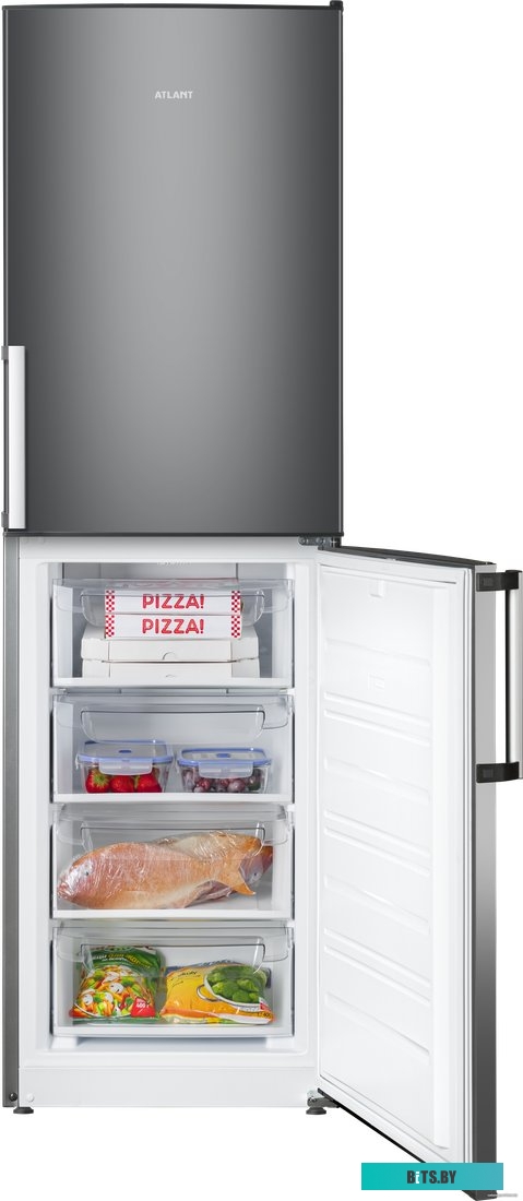 ХМ-4423-060-N МОКРЫЙ АСФАЛЬТ Холодильник-морозильник АТЛАНТ ХМ-4423-060-N МОКРЫЙ АСФАЛЬТ