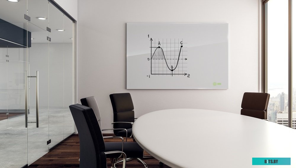 Маркерная доска CACTUS CS-GBD-120x150-WT