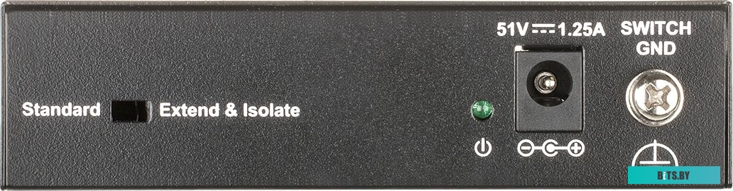Неуправляемый коммутатор D-Link DSS-100E-6P/A1A