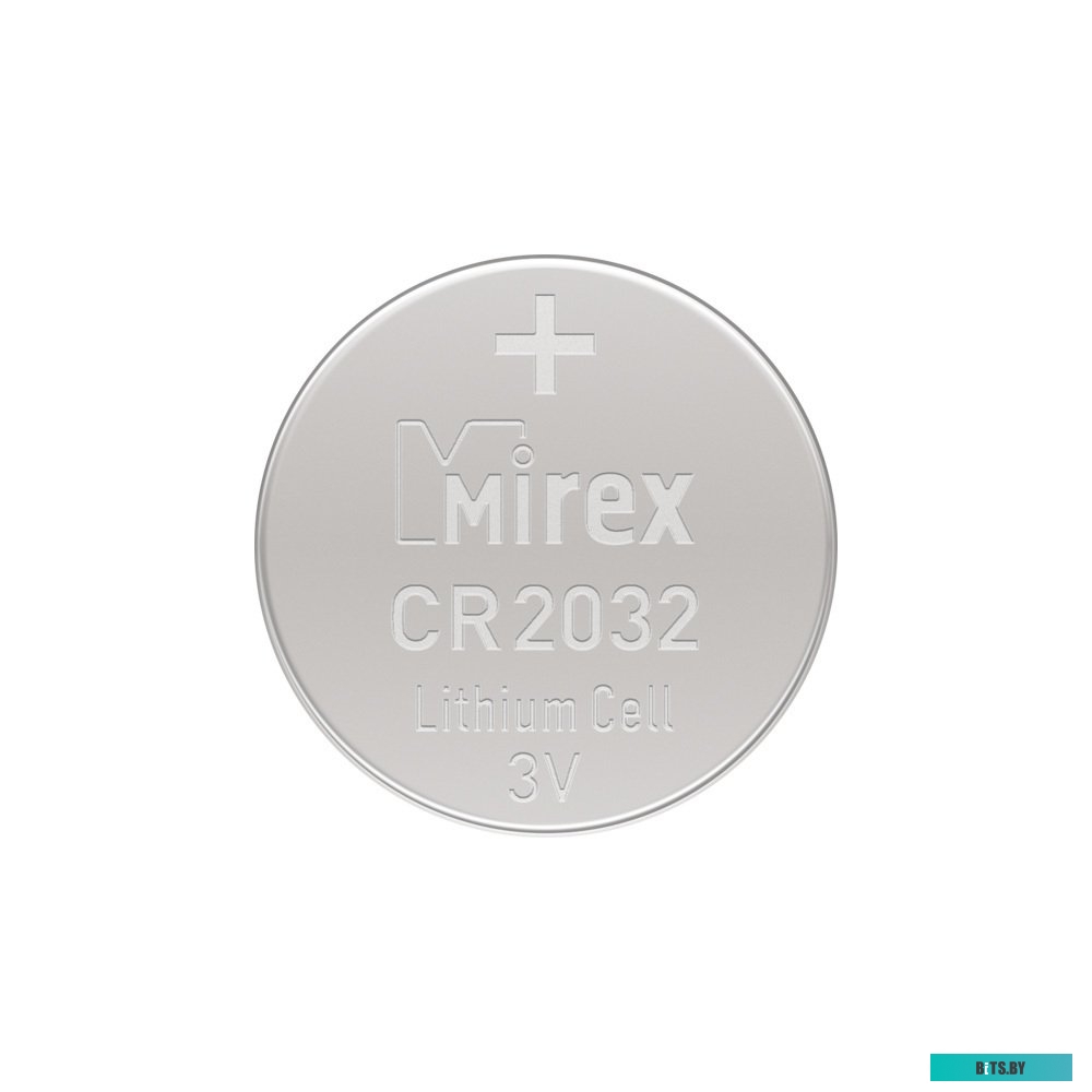 Батарейка Mirex CR2032 литиевая  блистер  2 шт 23702-CR2032-E2