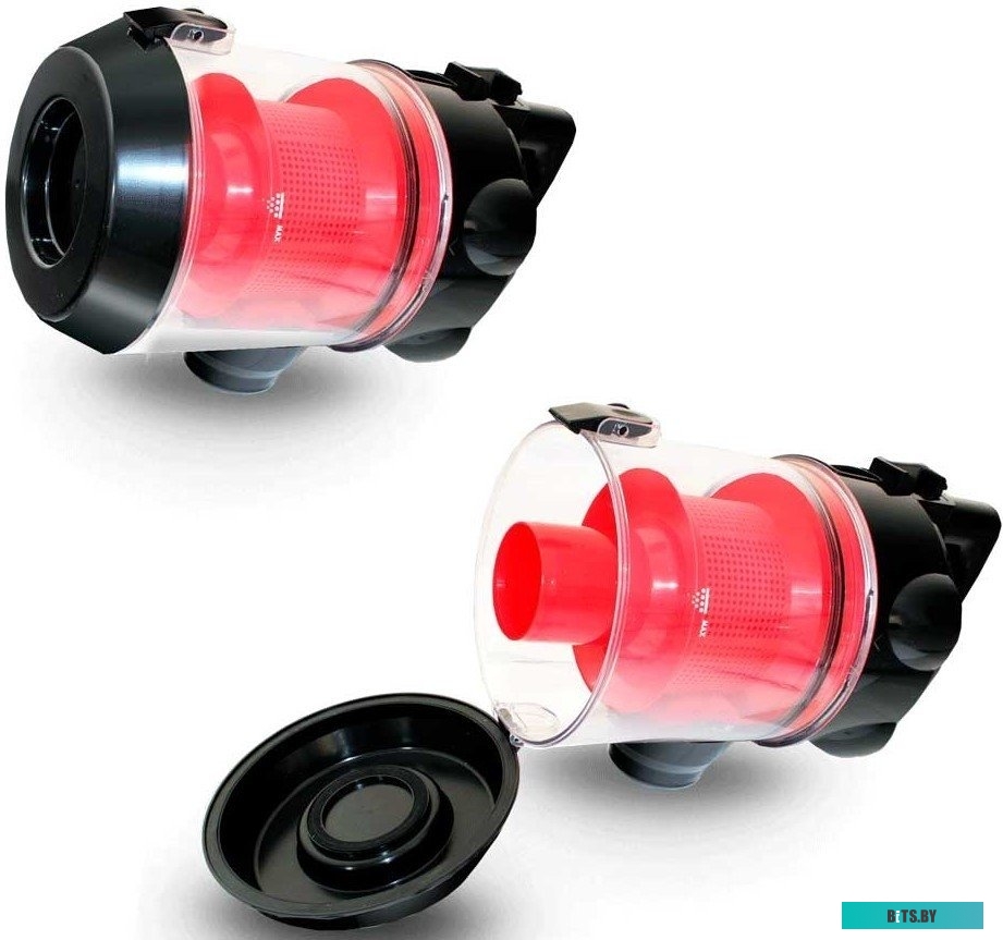 Пылесос Ginzzu VS420 (черный/красный)