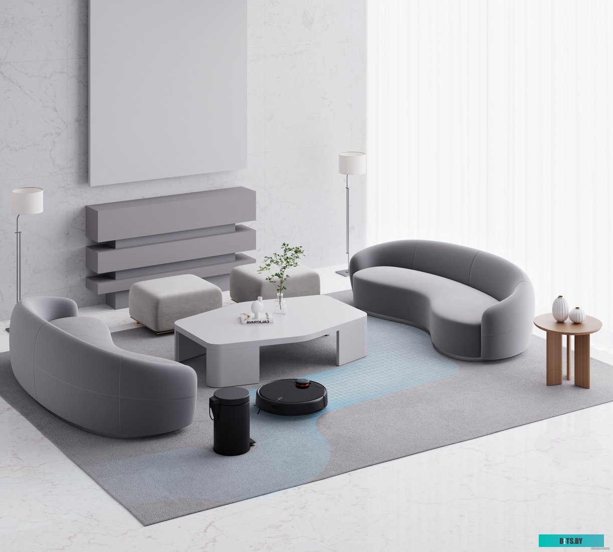 Робот-пылесос Xiaomi Mi Robot Vacuum-Mop 2 Pro MJST1SHW (черный, междунар. версия) <BHR5204EU>