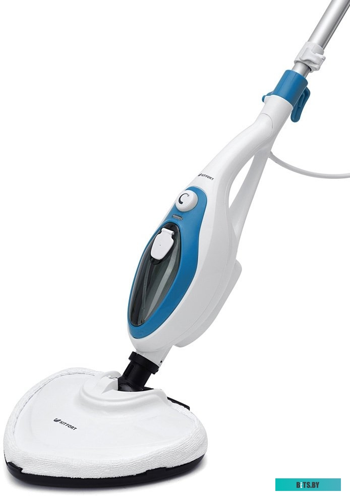 Паровая швабра Kitfort KT-1004-1 (голубой)