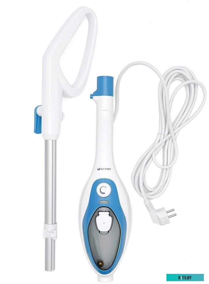 Паровая швабра Kitfort KT-1004-1 (голубой)