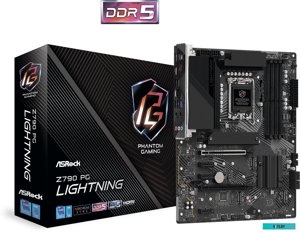 Материнская плата ASRock Z790 PG Lightning