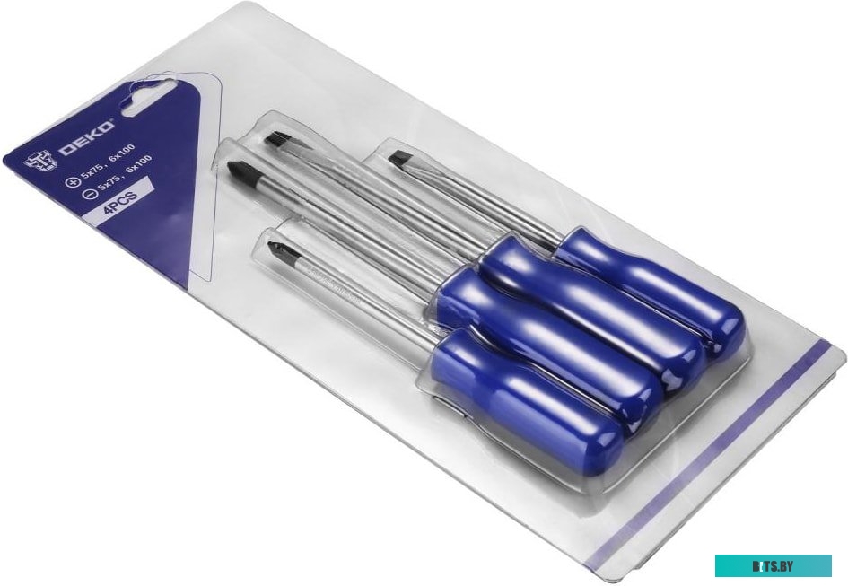 Набор отверток Deko SS04-1 (4 предмета) <065-0600>