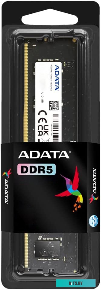 Модуль памяти ADATA 16ГБ DDR5 4800 МГц AD5U480016G-S