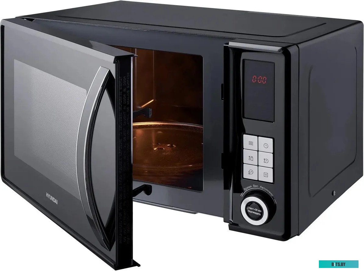 HYM-D3010 Микроволновая печь Hyundai HYM-D3010, 800Вт, 23л, черный