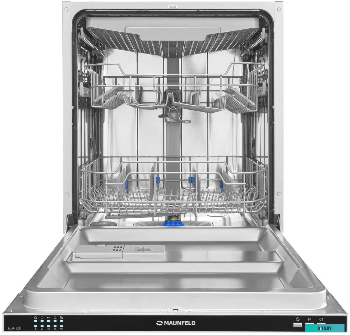 КА-00016495 Стиральная машина MAUNFELD MFWM148WH02, с фронтальной загрузкой, 8кг, 1400об/мин, инверторная