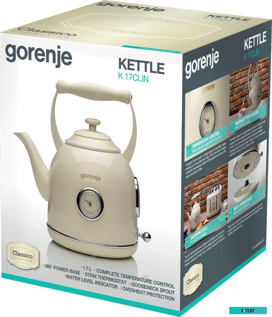 Электрочайник Gorenje K17CLIN