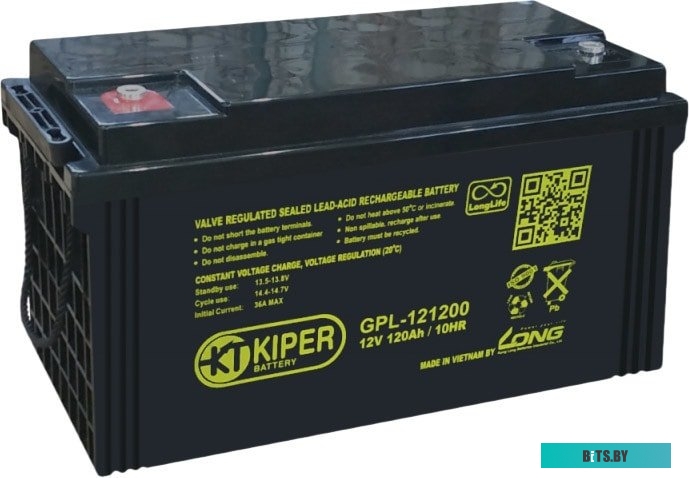 Аккумулятор для ИБП Kiper GPL-121200 (12В/120 А·ч) <7492>