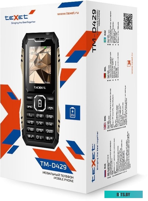 Мобильный телефон TeXet TM-D429 (черный)
