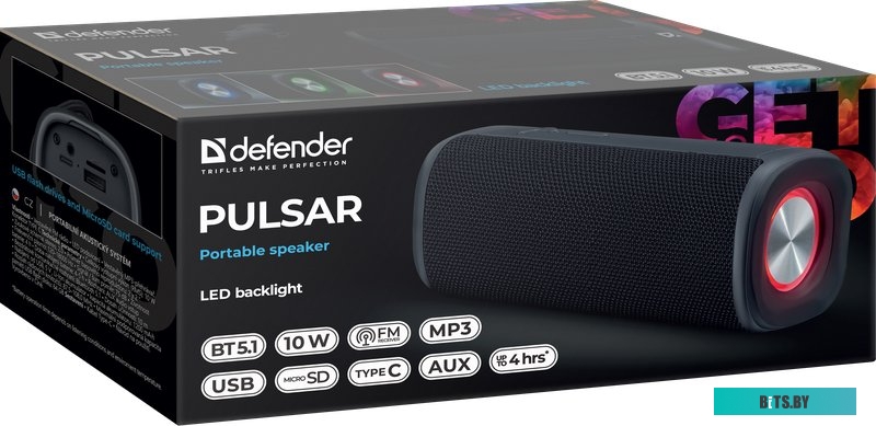 Беспроводная колонка Defender Pulsar <65777>