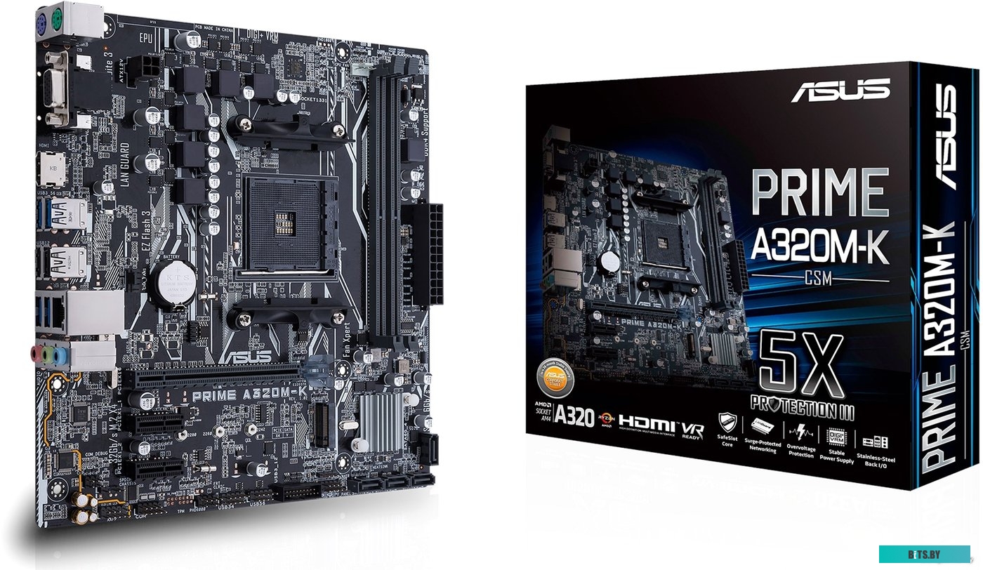 Материнская плата ASUS Prime A320M-K/CSM