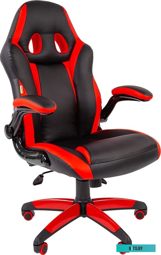 Офисное кресло (Стул) CHAIRMAN Game 15 (черный/красный)
