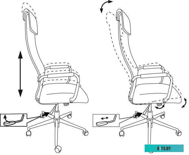 Офисное кресло (Стул) Бюрократ KB-9N (черный) <KB-9N/BLACK>