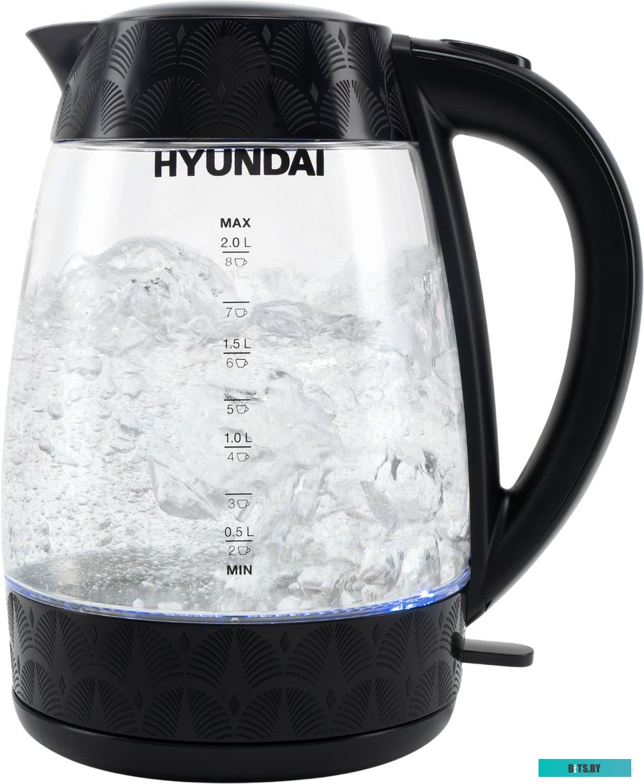 HYK-G4505 Чайник электрический Hyundai HYK-G4505, 2200Вт, черный