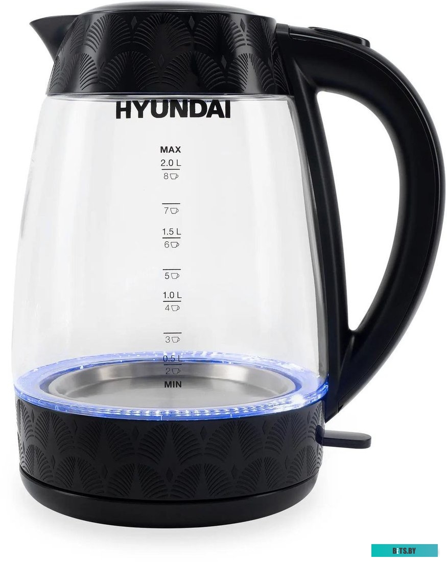 HYK-G4505 Чайник электрический Hyundai HYK-G4505, 2200Вт, черный