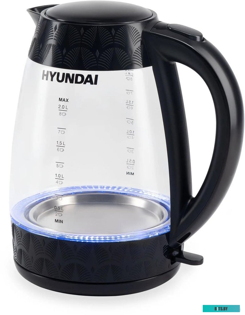 HYK-G4505 Чайник электрический Hyundai HYK-G4505, 2200Вт, черный