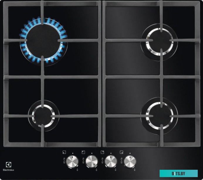 KGG6426K Газовая варочная панель Electrolux KGG6426K,  независимая,  черный