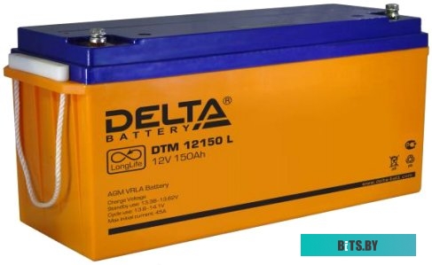 Аккумулятор Delta DTM 12150 L (12В, 150Ач)