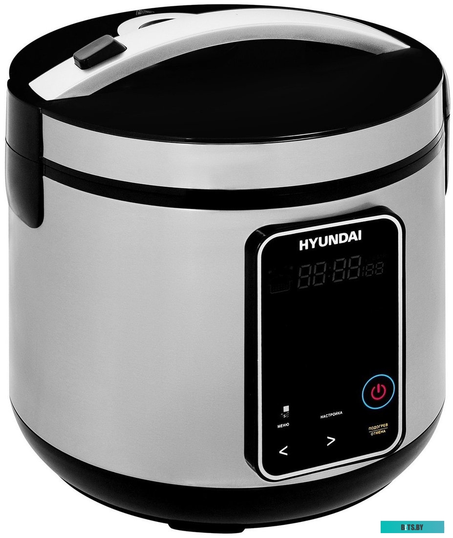 HYMC-2400 Мультиварка HYUNDAI HYMC-2400,  900Вт,   серебристый/черный