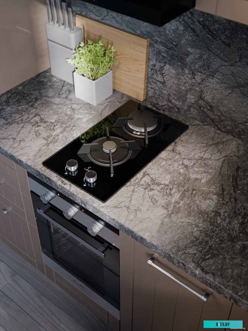 CHAO000414 Газовая варочная панель LEX GVG 323A BBL,  независимая,  черный