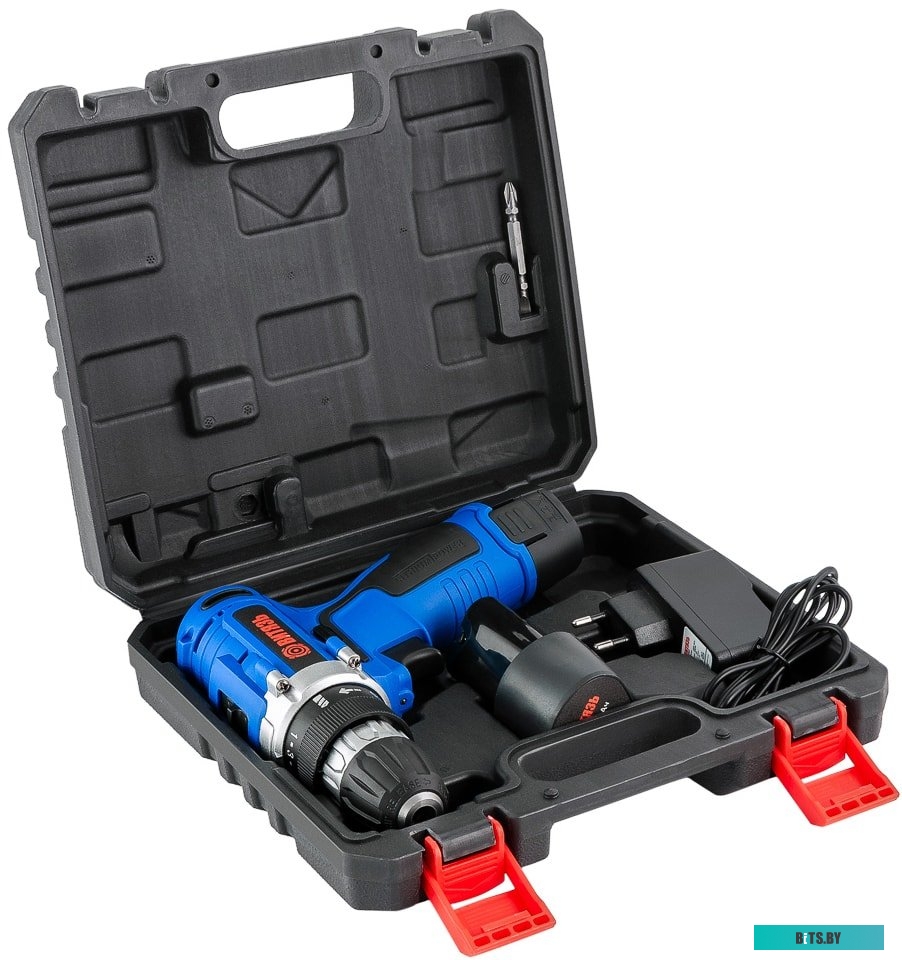 Дрель-шуруповерт Витязь ДА-110-2 18012010 (с 2-мя АКБ, кейс)