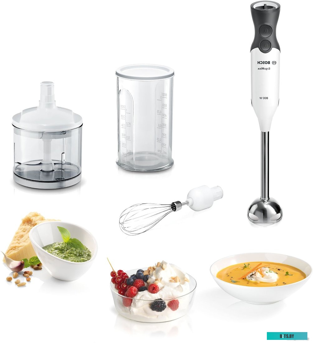 MS6CA4150 Блендер погружной Bosch ErgoMixx MS6CA4150 800Вт белый