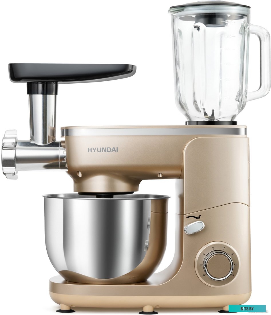 HYMS7451 Кухонная машина Hyundai HYMS7451,  золотистый