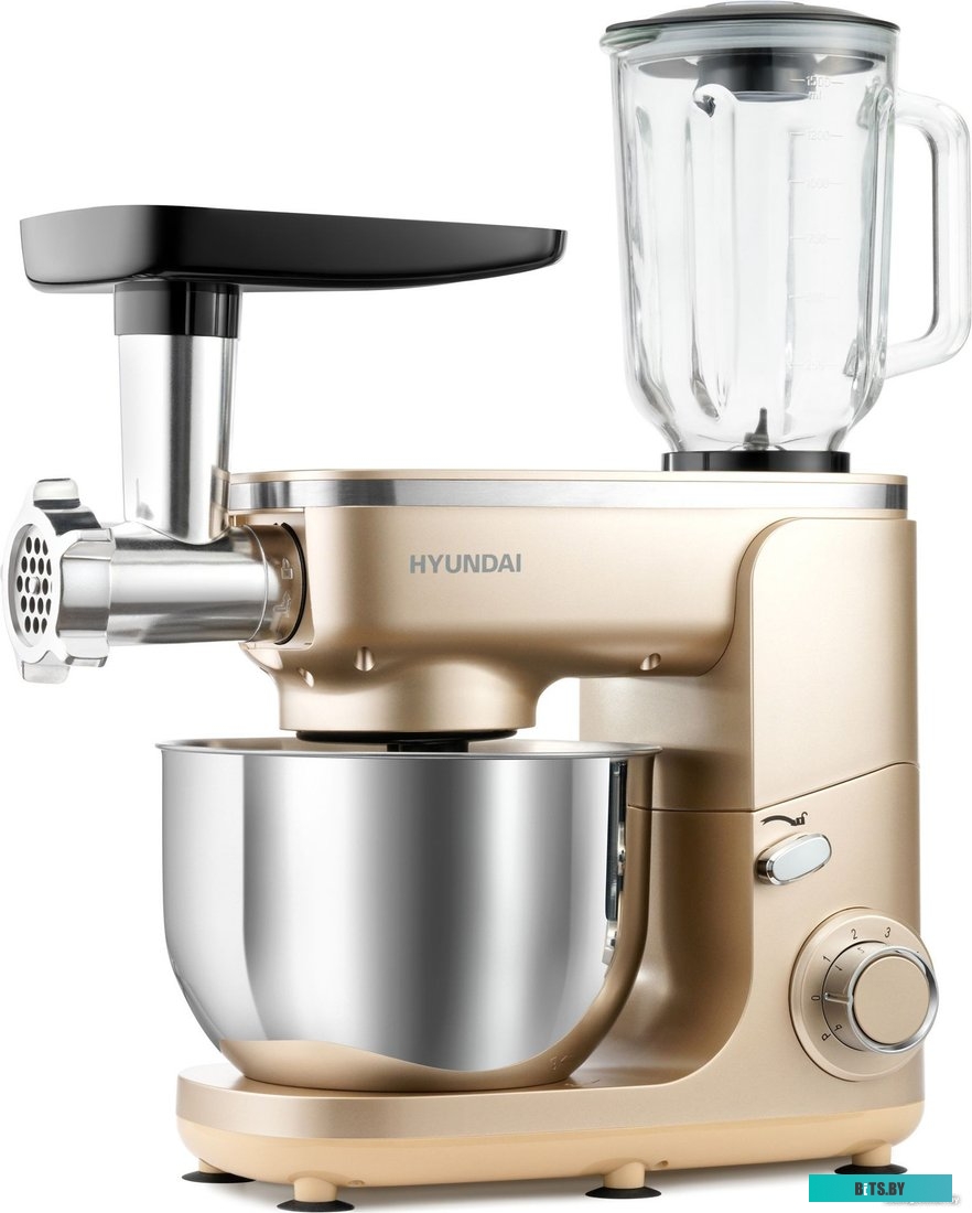 HYMS7451 Кухонная машина Hyundai HYMS7451,  золотистый