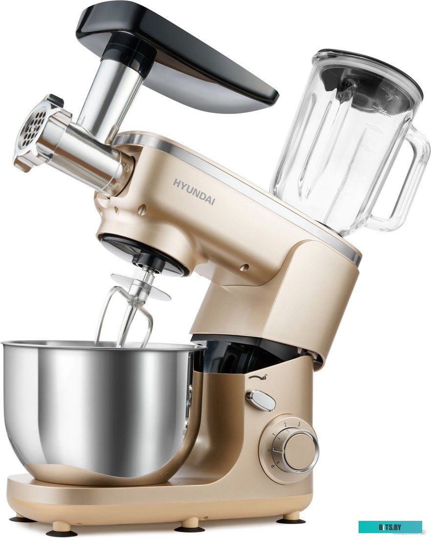 HYMS7451 Кухонная машина Hyundai HYMS7451,  золотистый