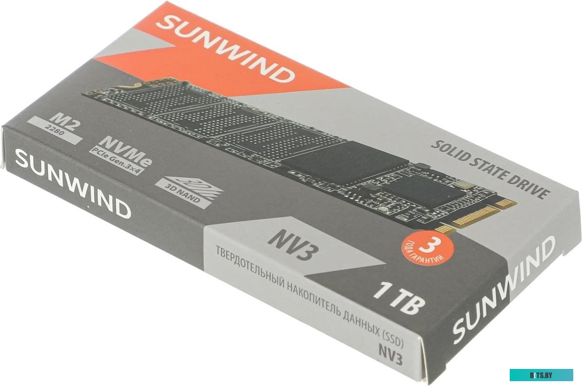 SSD накопитель SunWind NV3 SWSSD001TN3T