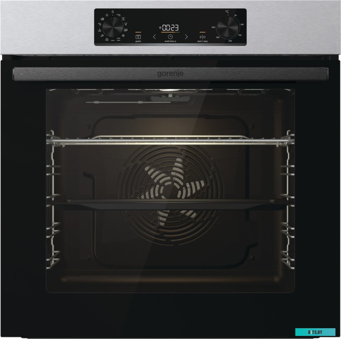 BOB6737E01X Духовой шкаф Gorenje BOB6737E01X,  нержавеющая сталь/черный