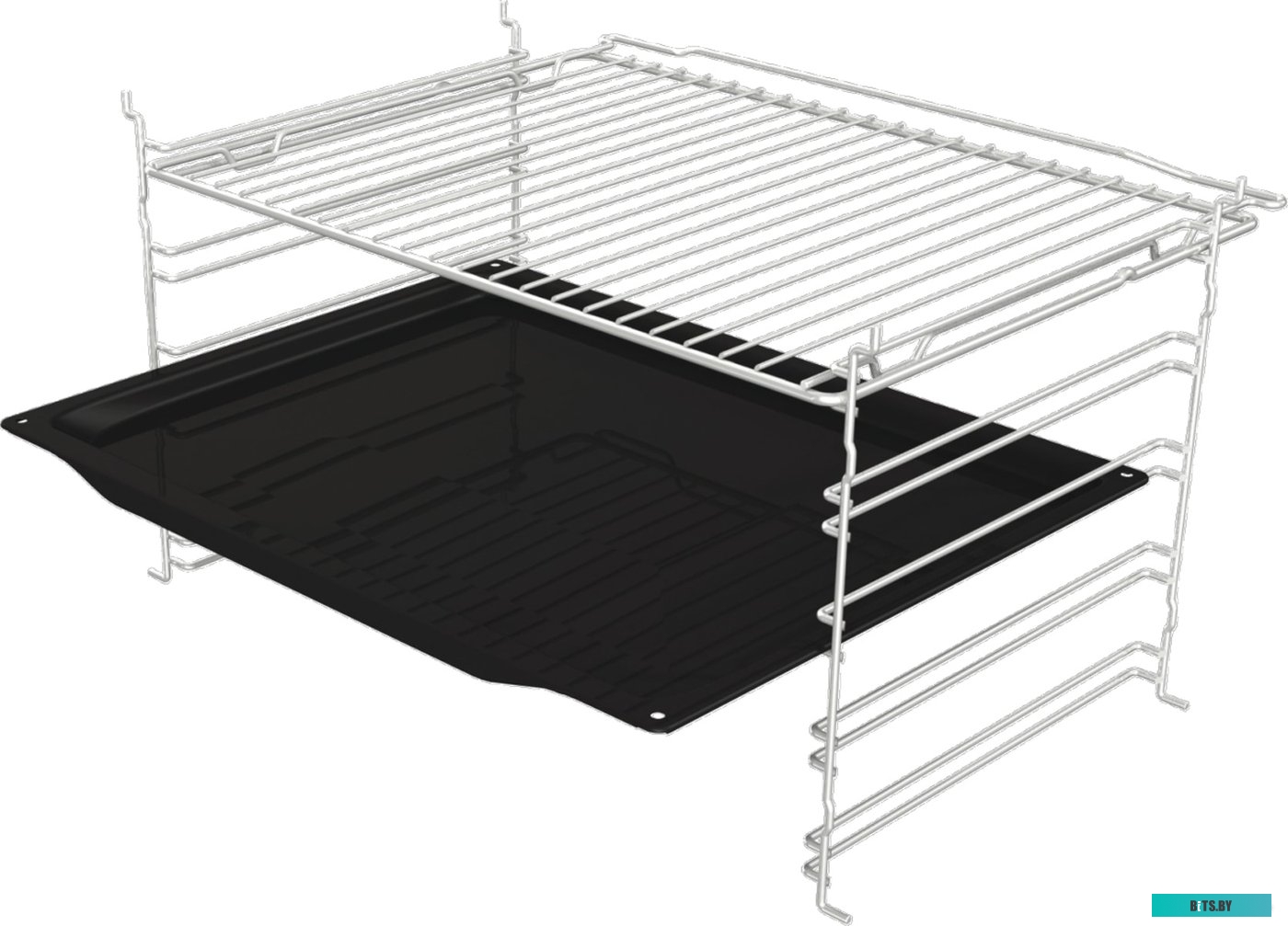 BOB6737E01X Духовой шкаф Gorenje BOB6737E01X,  нержавеющая сталь/черный