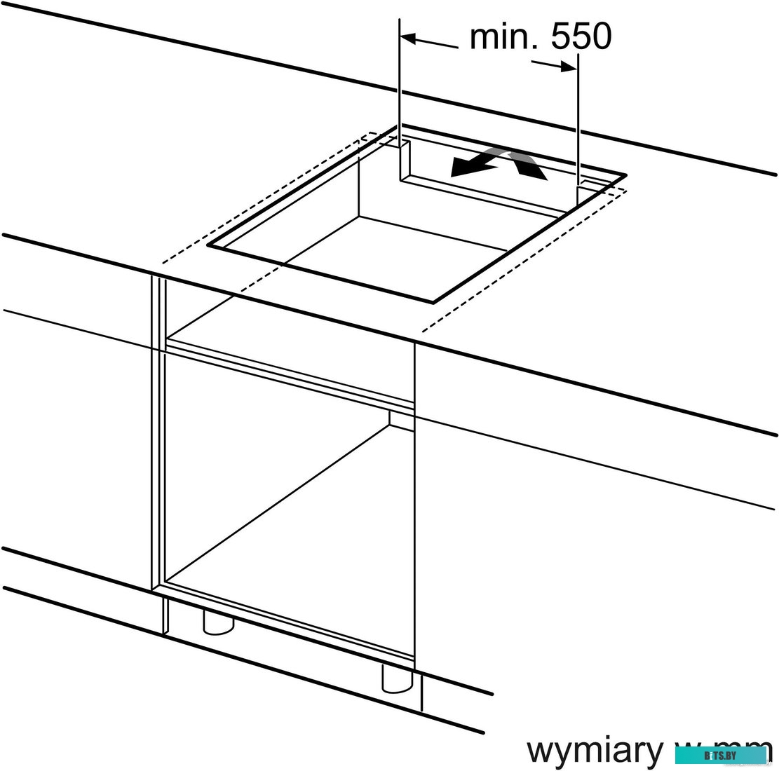 PVQ631HC1E Индукционная варочная панель Bosch PVQ631HC1E,  независимая,  черный