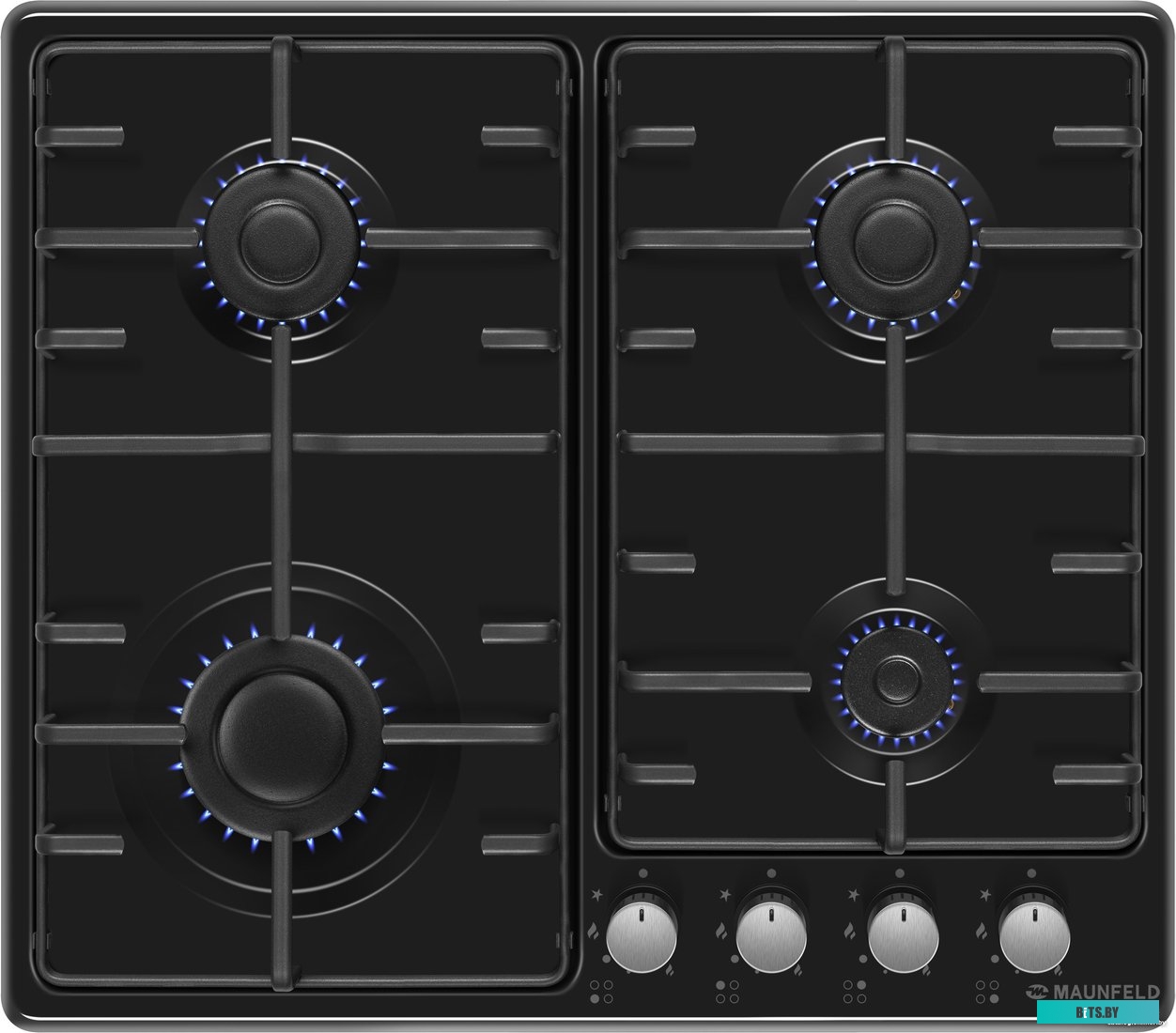 КА-00016499 Стиральная машина MAUNFELD MFWM1410SB02, с фронтальной загрузкой, 10кг, 1400об/мин, инверторная