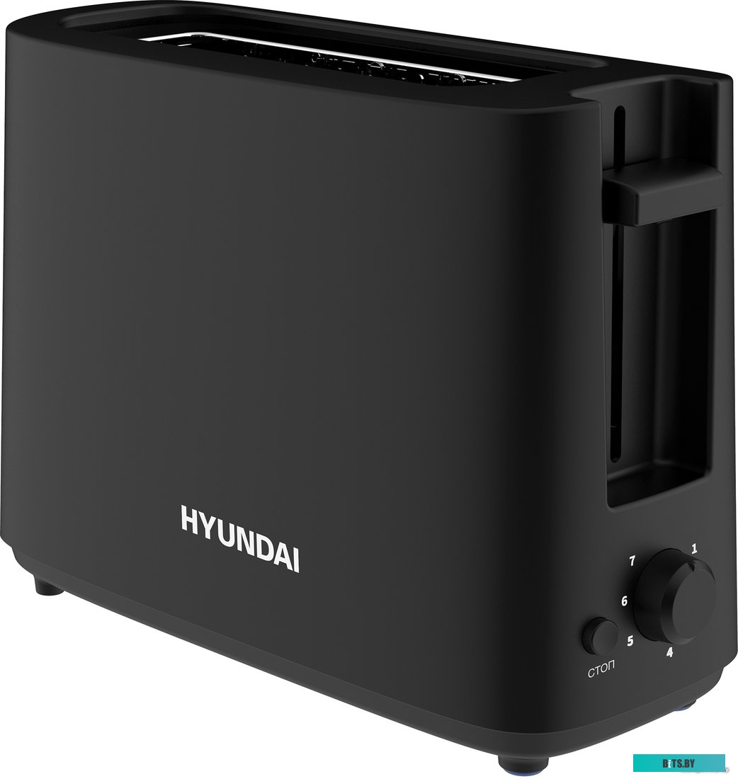 HYT-8007 Тостер Hyundai HYT-8007,  черный
