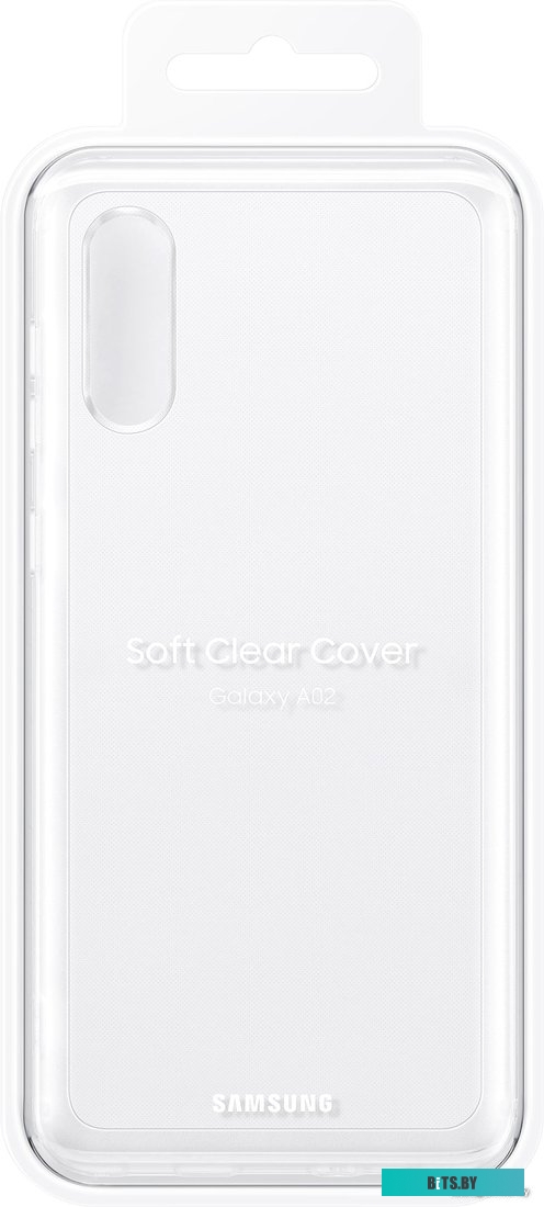 Чехол SAMSUNG Soft Clear Cover для Samsung Galaxy A02, прозрачный EF-QA022TTEGRU