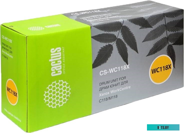 Тонер-картридж Cactus CS-WC118XR 006R01179/013R00589