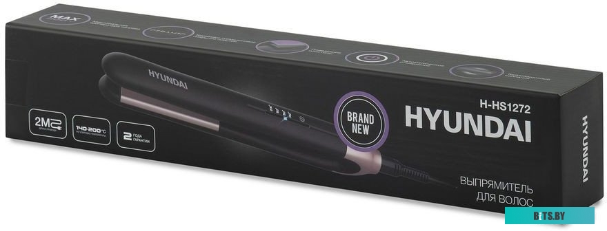 H-HS1272 Выпрямитель Hyundai H-HS1272 40Вт черный (макс.темп.:200С)